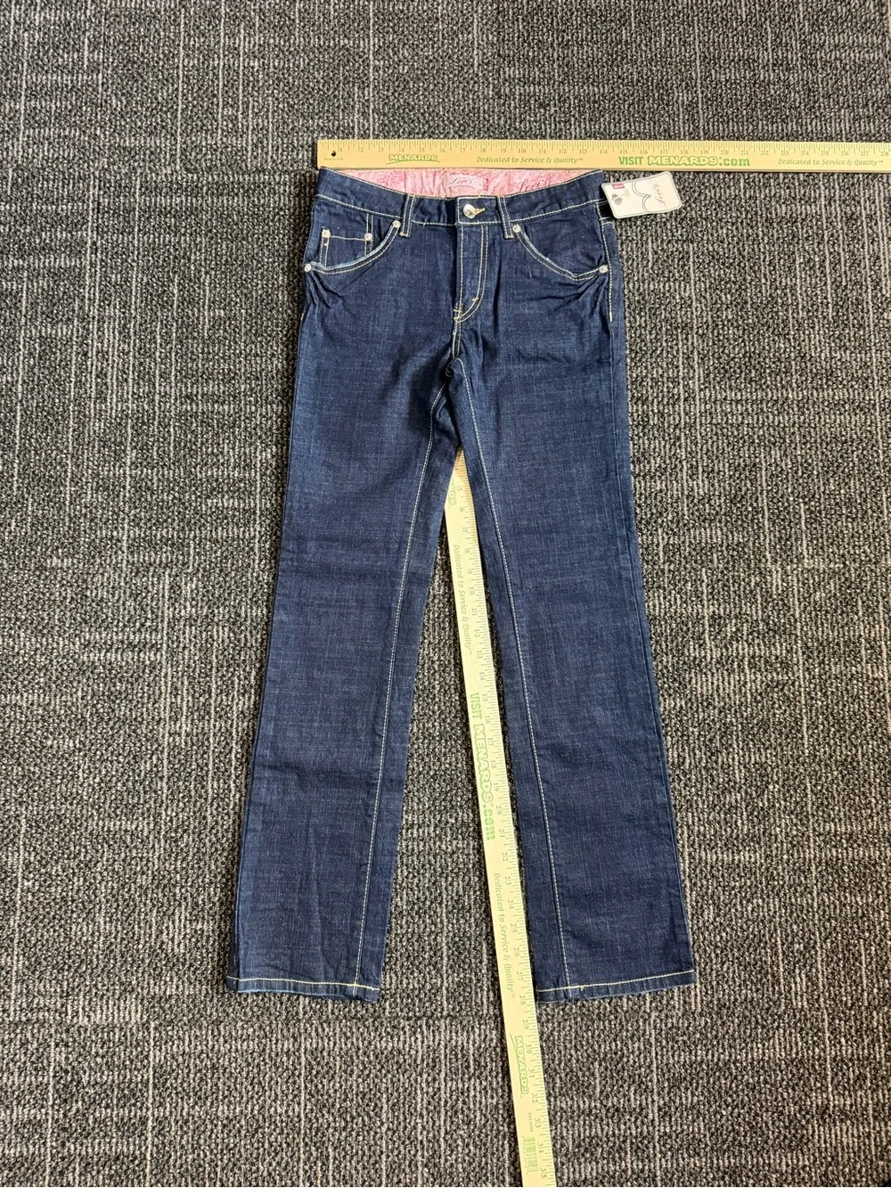 Levi's Girls Size 14 Regular Jeans Dark Wash NWT